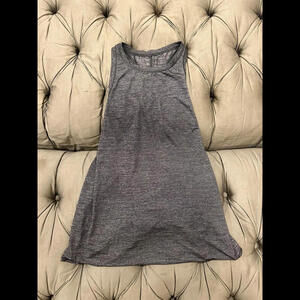 Grey Lululemon Tank Top, S, Open Bottom/Back